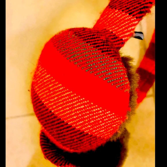 J. Crew Accessories J Crew Cute Red Ear Muffs Poshmark